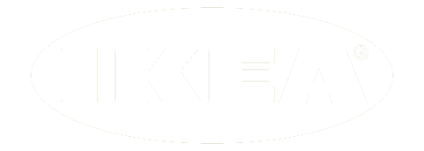 IKEA | Rinnovare la casa con mobili soluzioni salvaspazio e design funzionale a prezzi accessibili | Logo Cliente Bianco Customer White